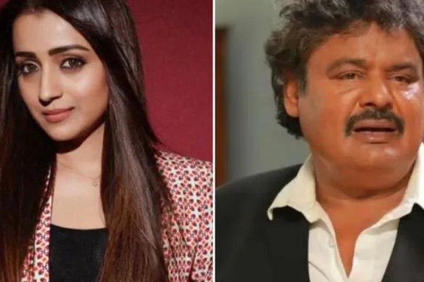 Trisha and Mansoor Ali Khan 