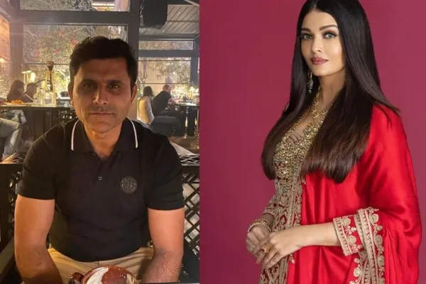 Abdul Razzaq and Aishwarya Rai Bachchan 