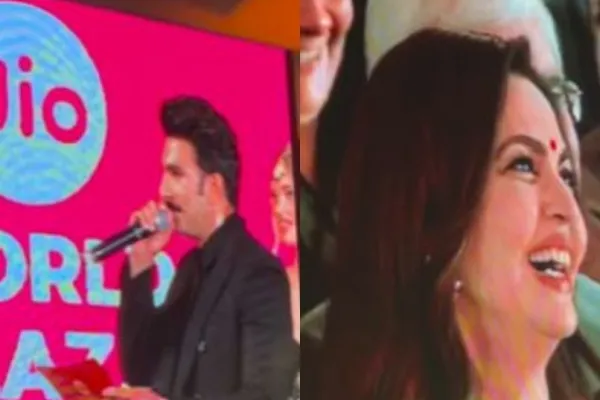 Ranveer Singh and Nita Ambani 
