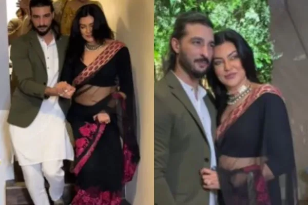 Sushmita Sen and Rohman Shawl 