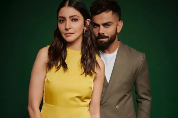 Anushka Sharma and Virat Kohli 
