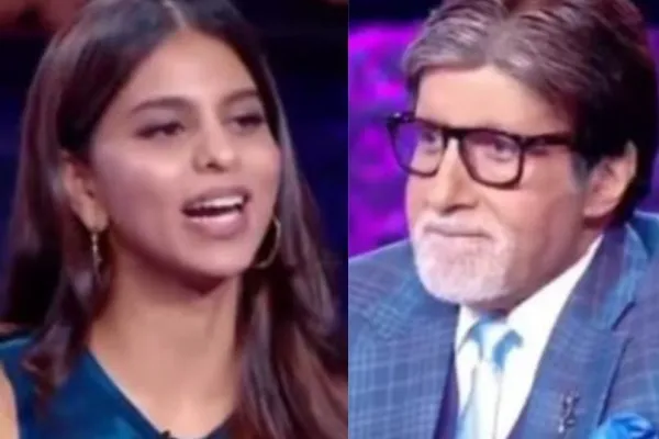 Suhana Khan and Amitabh Bachchan 