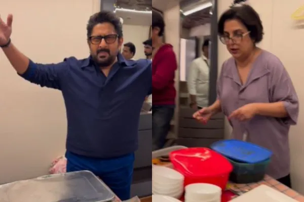 Arshad Warsi and Farah Khan 