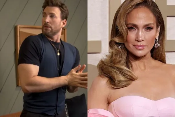 Chris Evans and Jennifer Lopez 