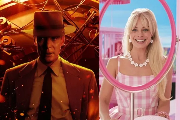 Oppenheimer and Barbie 