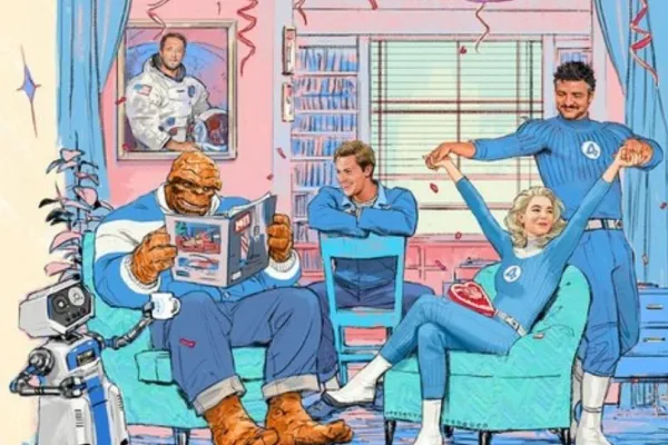 The Fantastic Four cast 