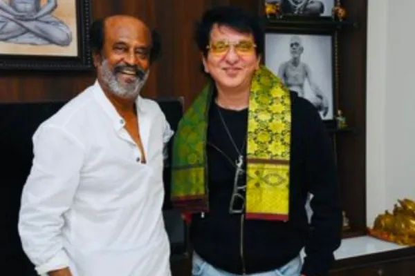 Rajinikanth and Sajid Nadiadwala 