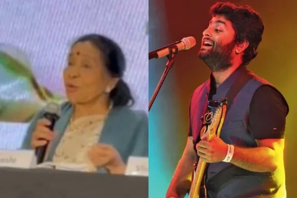 Asha Bhosle and Arijit Singh 