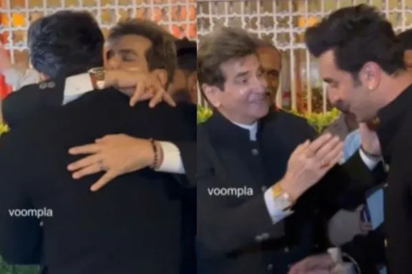 Ranbir Kapoor and Jeetendra 