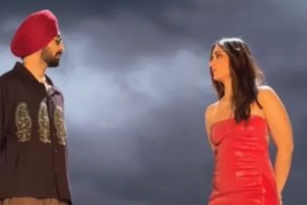 Diljit Dosanjh and Kareena Kapoor 