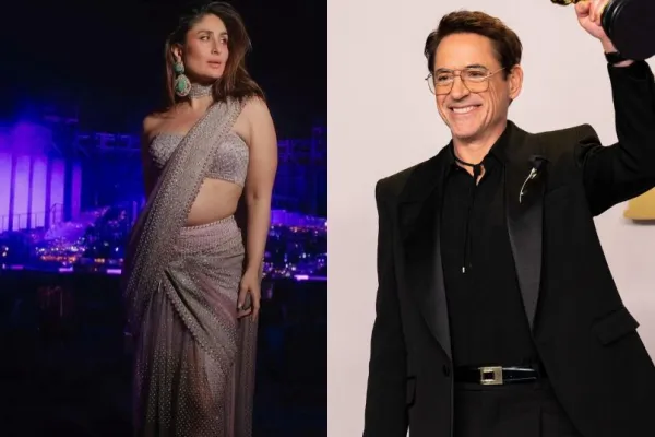Kareena Kapoor and Robert Downey Jr 