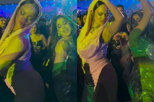 Rihanna and Janhvi Kapoor 