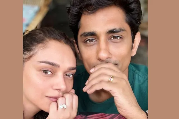 Aditi Rao Hydari and Siddharth