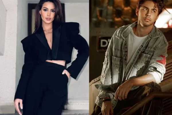 Larissa Bonesi and Aryan Khan 