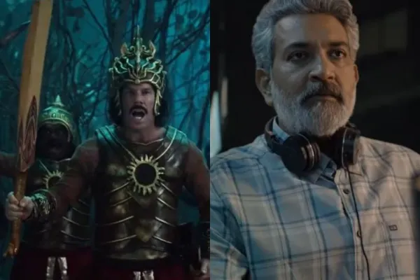 David Warner and SS Rajamouli 