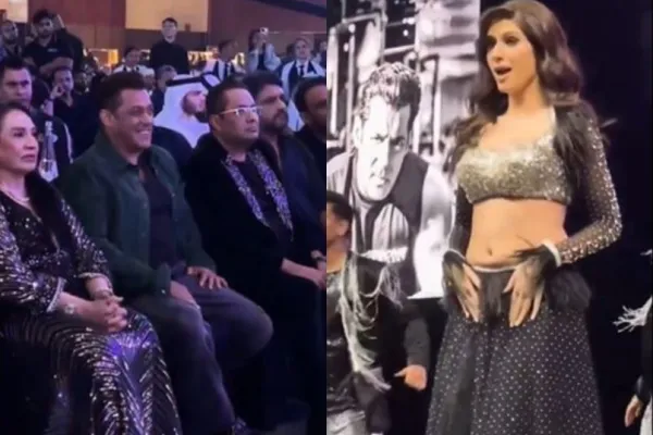 Salman Khan and Elnaaz Norouzi 