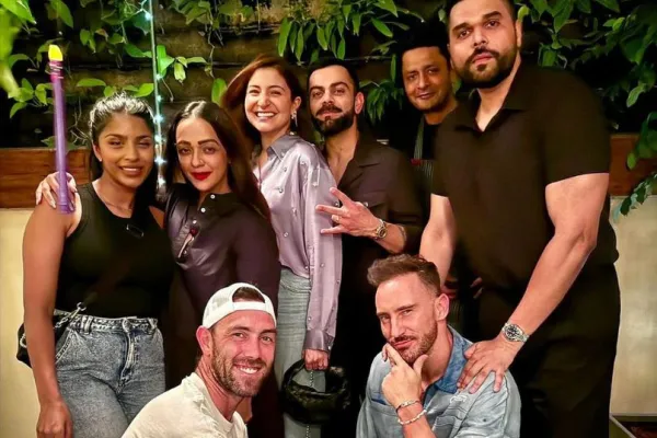 Virat Kohli and Anushka Sharma 