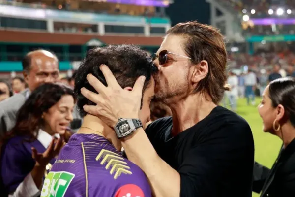 Gautam Gambhir and SRK 