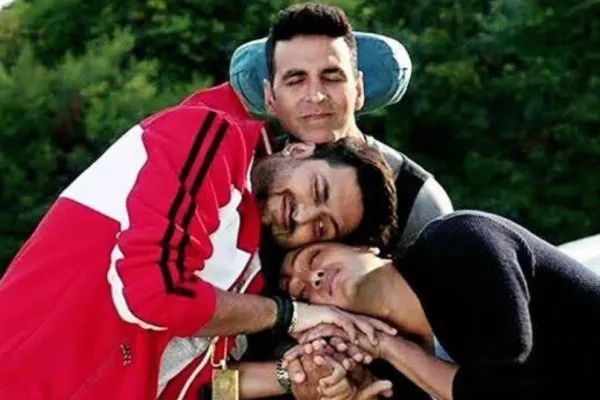 Akshay Kumar, Abhishek Bachchan and Riteish Deshmukh 