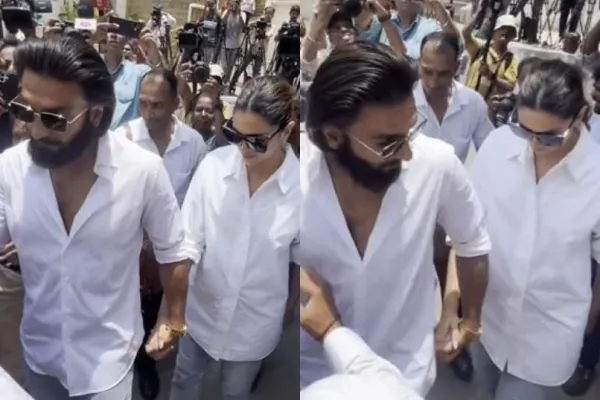 Deepika Padukone and Ranveer Singh 