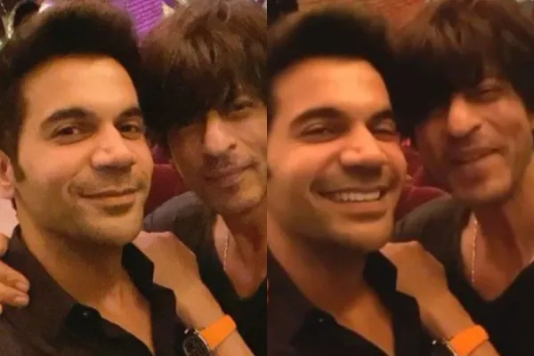 Rajkummar Rao and SRK 