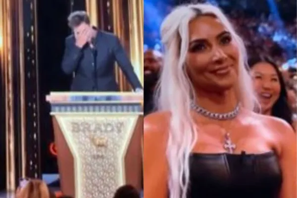 Tom Brady and Kim Kardashian 