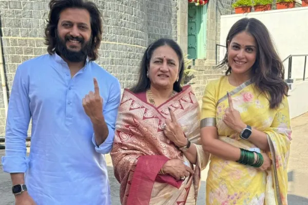 Riteish Deshmukh and Genelia 