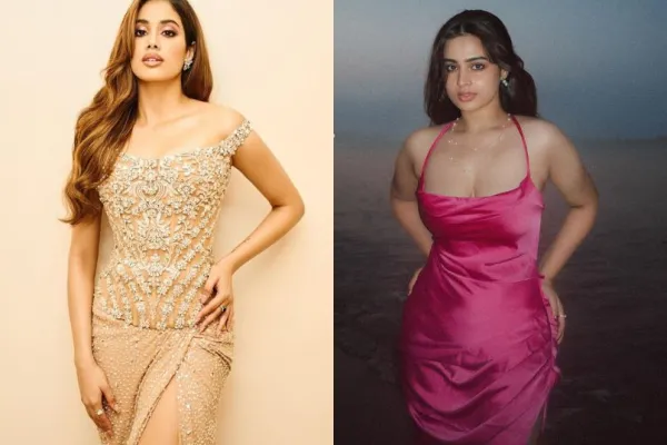 Janhvi Kapoor and Ayesha Khan 