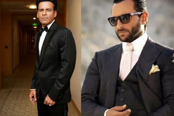 Manoj Bajpayee and Saif Ali Khan 