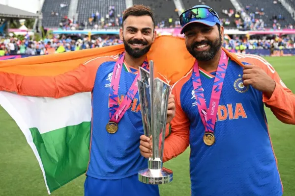 Virat Kohli and Rohit Sharma 
