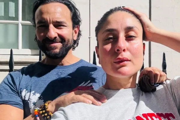 Kareena Kapoor and Saif Ali Khan 