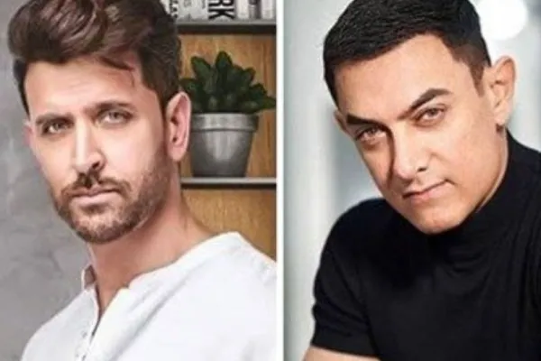 Hrithik Roshan and Aamir Khan 