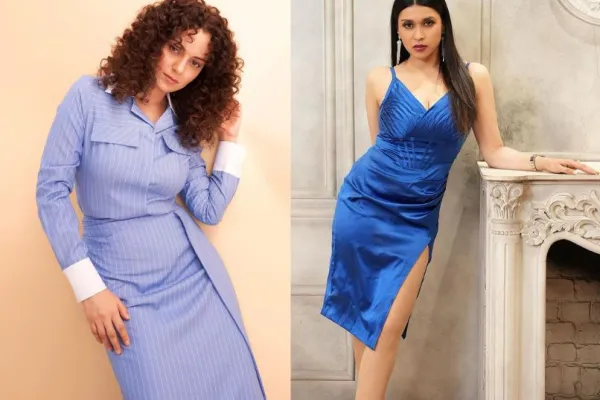 Kangana Ranaut and Mannara Chopra 