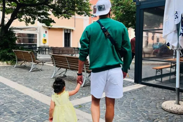 Ranbir Kapoor with Raha 