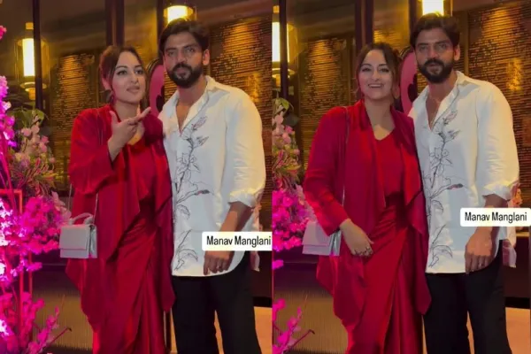 Sonakshi Sinha and Zaheer Iqbal 