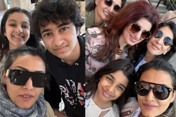 Twinkle Khanna and Namrata 