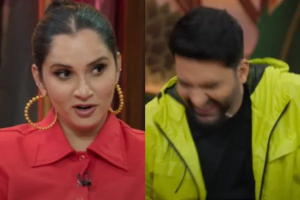 Sania Mirza and Kapil Sharma 