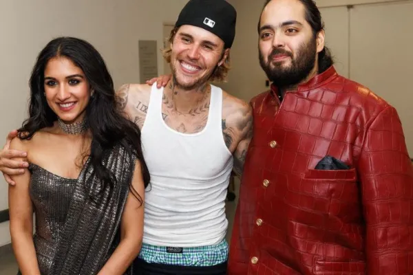 Justin Bieber Anant Ambani Radhika Merchant