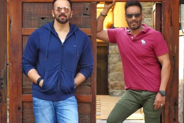 Rohit Shetty and Ajay Devgn 