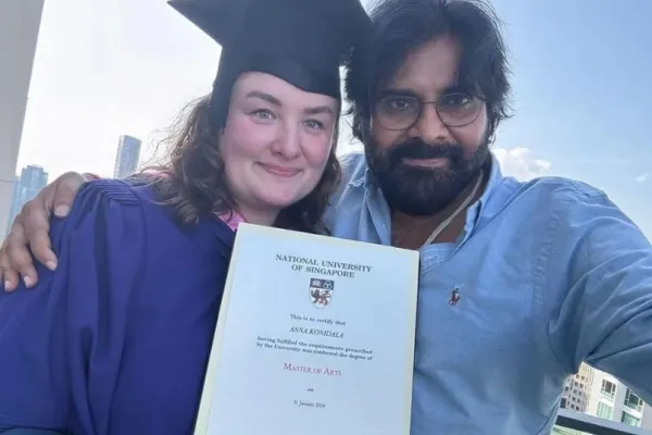 Pawan Kalyan and wife 