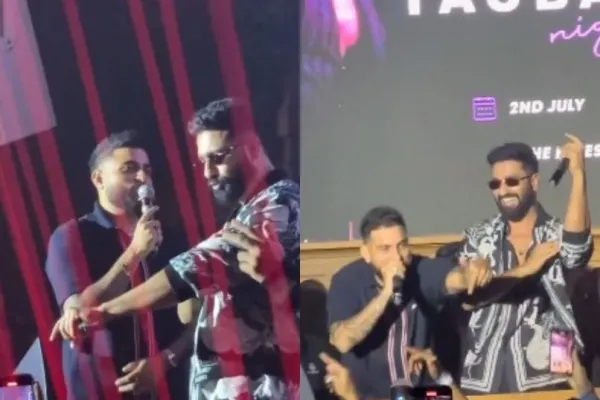 Vicky Kaushal and Karan Aujla 