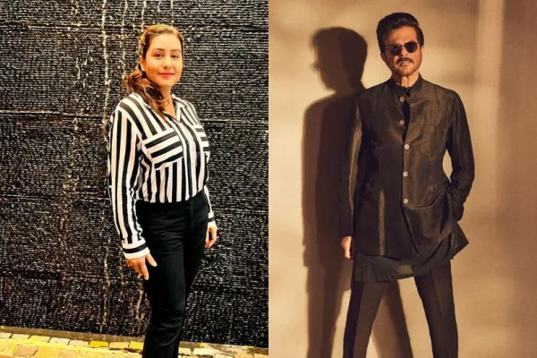 Shilpa Shinde and Anil Kapoor 