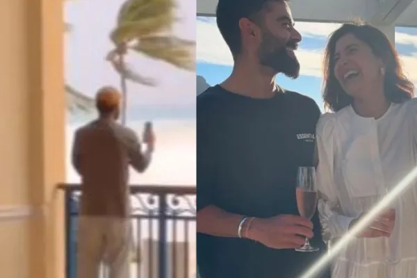 Virat Kohli and Anushka Sharma 