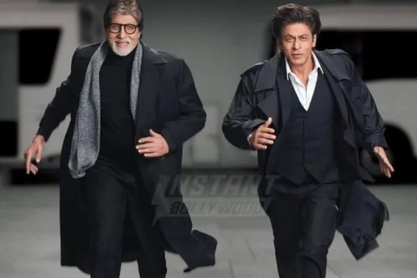 SRK and Amitabh Bachchan 