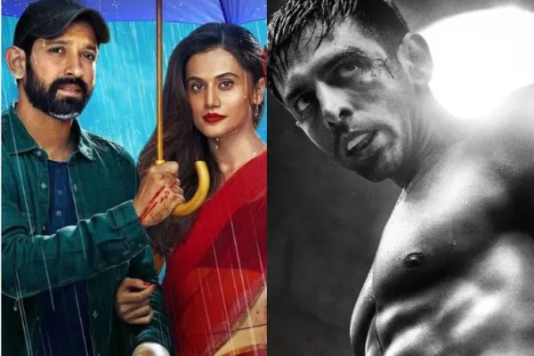 Vikrant Massey, Taapsee Pannu and Kartik Aaryan 