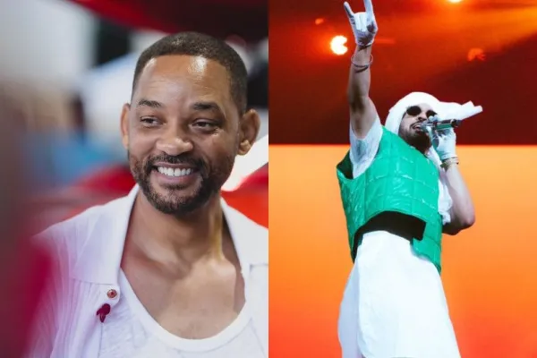 Will Smith and Diljit Dosanjh 