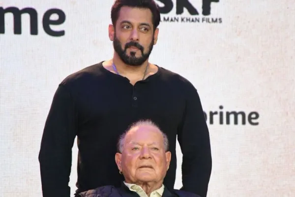 Salman Khan and Salim Khan 