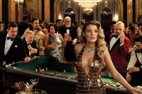 Blake Lively and Ali Fazal 