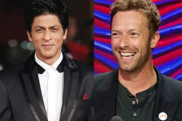 SRK and Chris Martin 