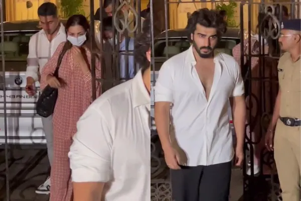 Arjun Kapoor and Malaika Arora 